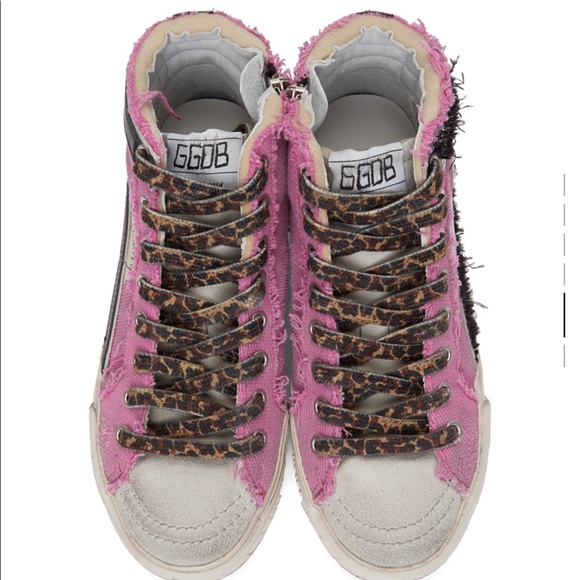 Golden Goose canvas classic slide sneakers - Picture 4 of 8